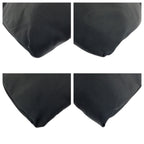 Prada Tessuto Black Silver Nylon Leather Handbag — view 3