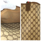 Gucci Vintage Sherry Line GG Supreme Canvas Tote Shoulder — view 5