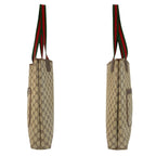 Gucci Vintage Sherry Line GG Supreme Canvas Tote Shoulder — view 7
