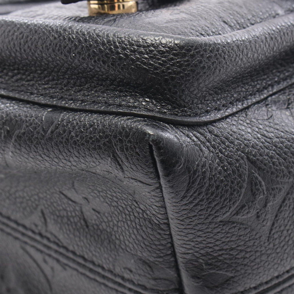 Louis Vuitton Backpack Monogram Empreinte Noir Leather Backup — view 6