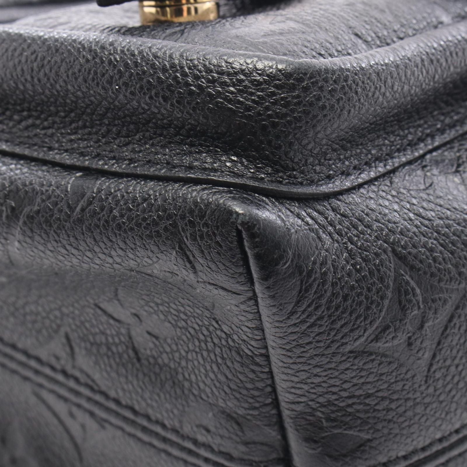 Louis Vuitton Backpack Monogram Empreinte Noir Leather Backup — view 6