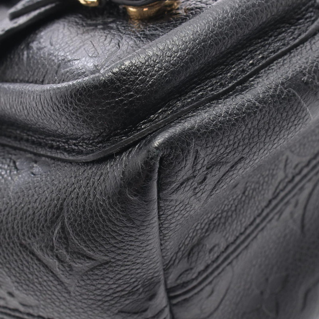 Louis Vuitton Backpack Monogram Empreinte Noir Leather Backup — view 5