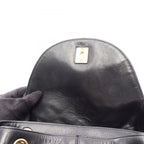 Chanel Backpack Quilted Black Lambskin — view 7