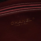 Chanel Shoulder Bag Quilted Black Lambskin Diamond Stitch Chain — view 4