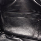 Chanel Quilted Black Calf CC Logo Boston — view 8