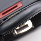 Fendi Handbag Peekaboo Regular 2-Way Navy Leather — view 7