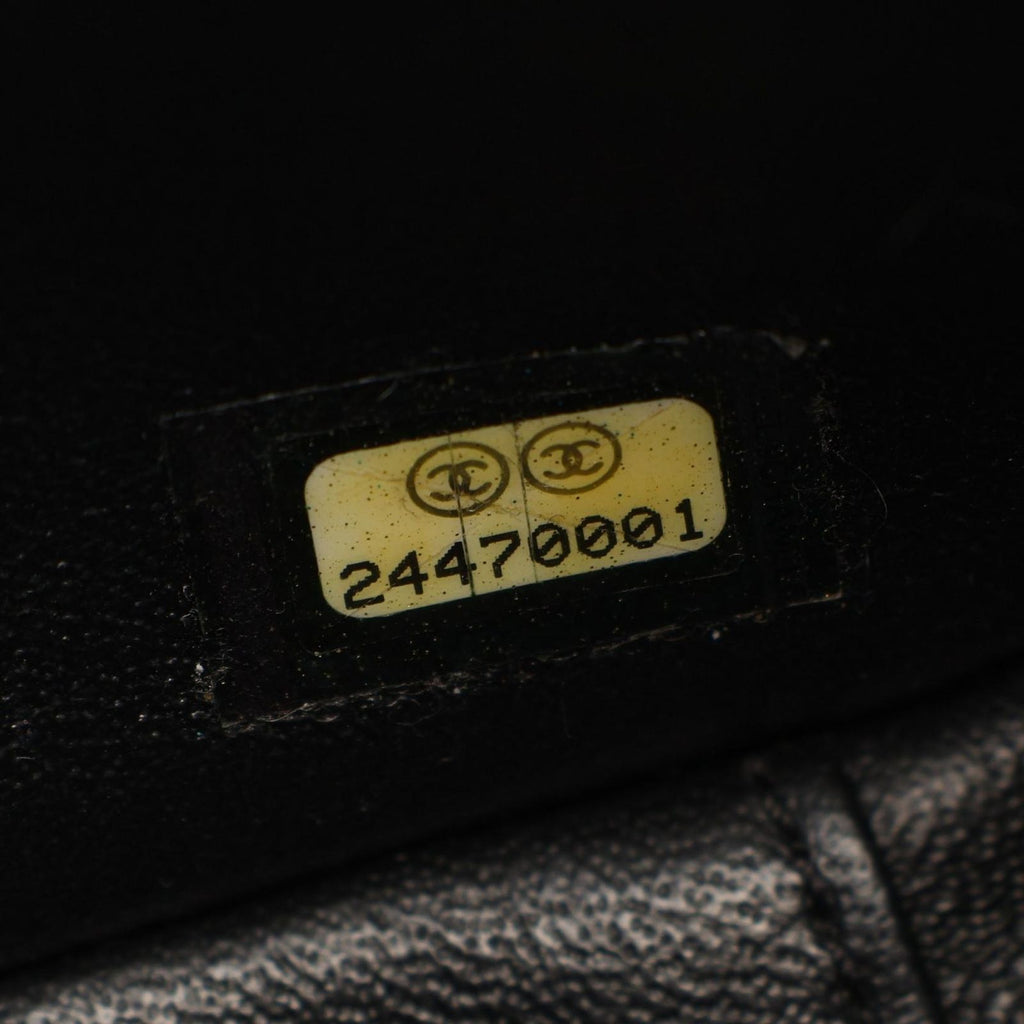 Chanel Shoulder Bag Stitch Mini Black Gold Lambskin Chain — view 5