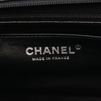 Chanel Shoulder Bag Deca Quilted 30 Single Flap Black Calf Chain — view 4