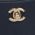 Chanel Tote Neo Executive Navy Leather — view 7