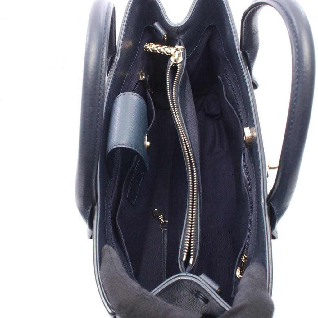 Chanel Tote Neo Executive Navy Leather — view 3