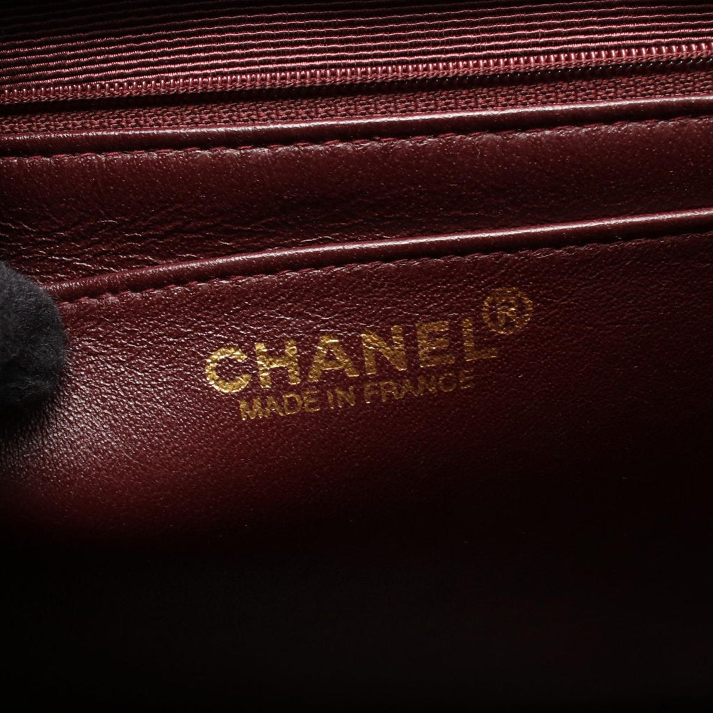 Chanel Handbag Quilted Black Lambskin Top Handle — view 4