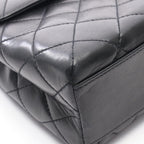 Chanel Handbag Quilted Black Lambskin Top Handle — view 7