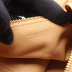 Bottega Veneta Handbag Double Knot Top Handle Beige Leather Mini — view 4