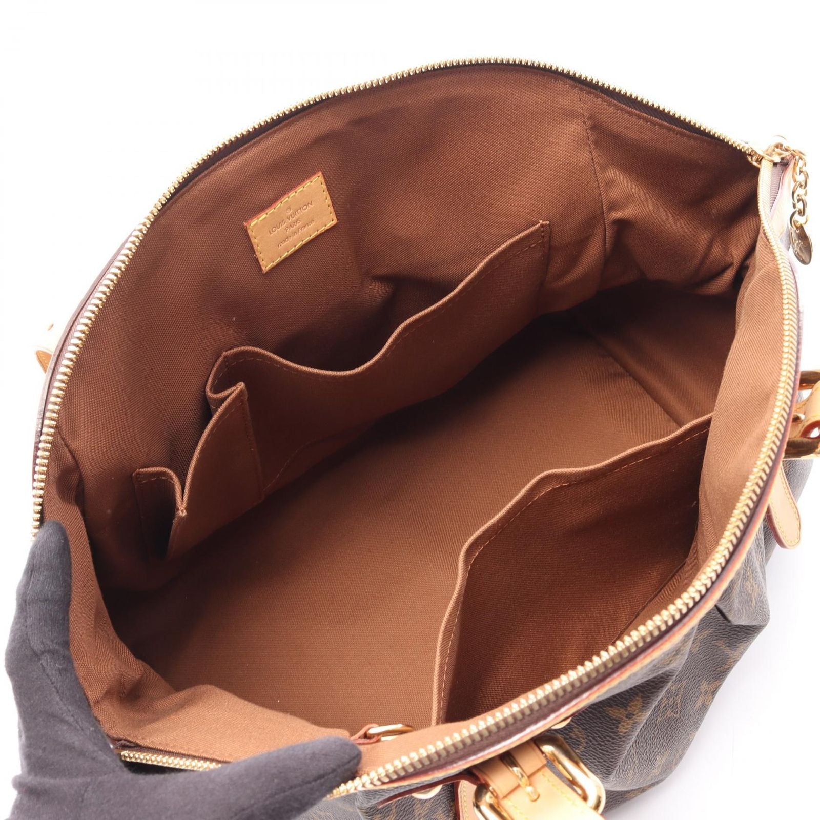 Louis Vuitton Handbag Tivoli GM Canvas Leather — view 3