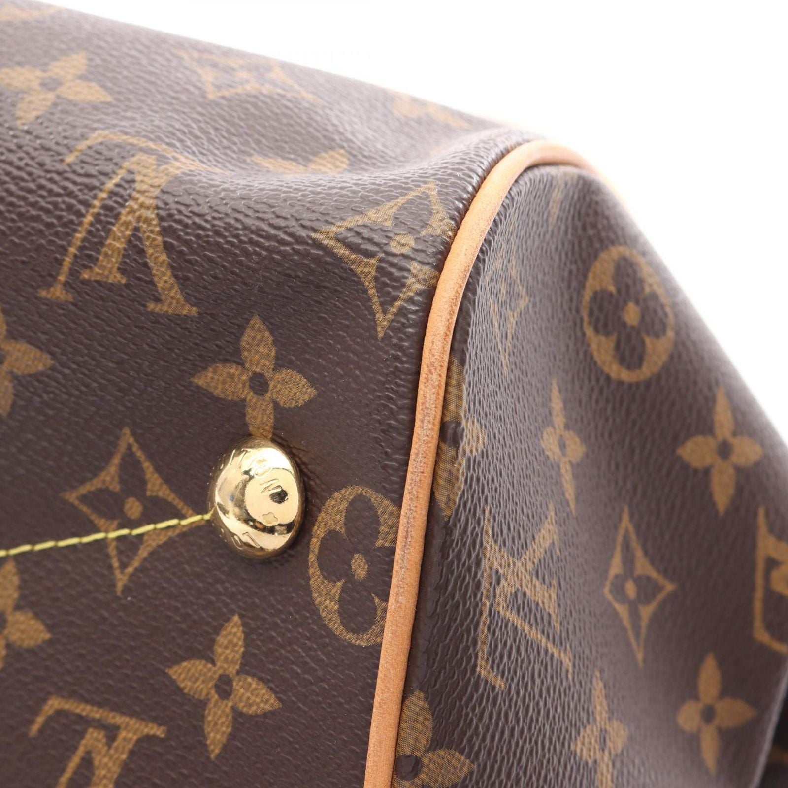 Louis Vuitton Handbag Tivoli GM Canvas Leather — view 8