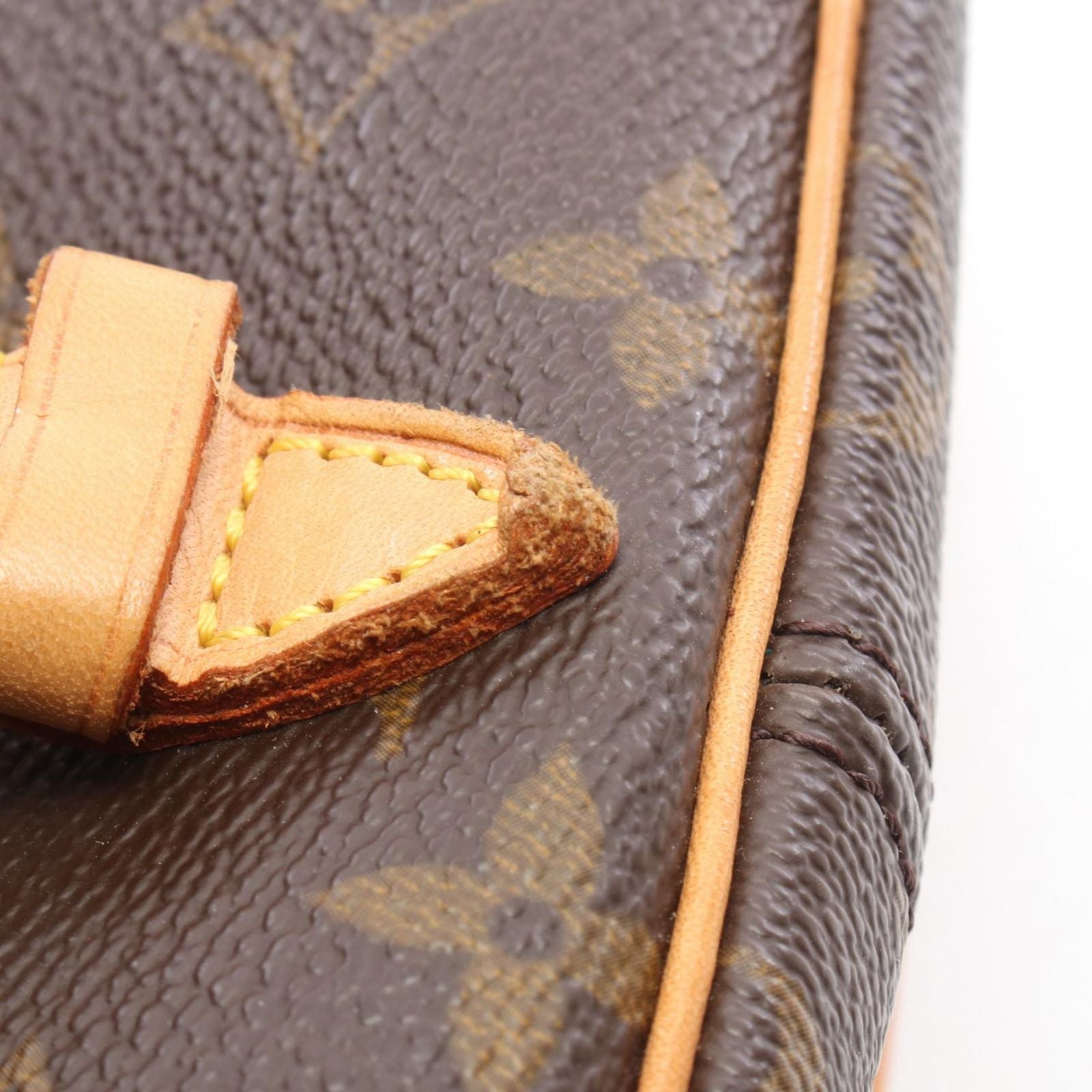Louis Vuitton Shoulder Bag Sologne Canvas Leather — view 7