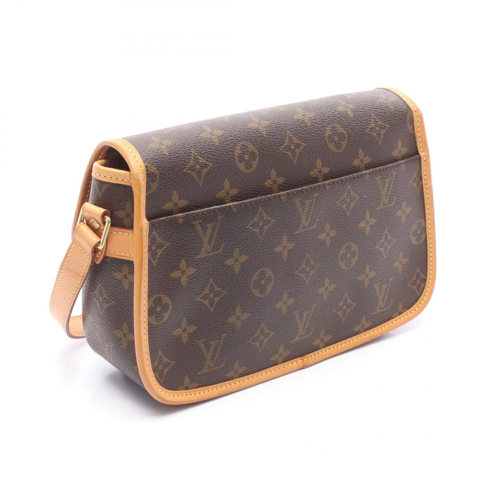 Louis Vuitton Shoulder Bag Sologne Canvas Leather — view 2