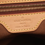 Louis Vuitton Shoulder Bag Cabas Piano Canvas Leather — view 4
