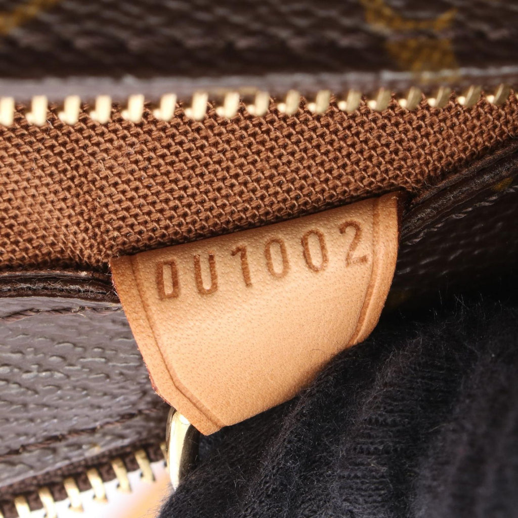 Louis Vuitton Shoulder Bag Cabas Piano Canvas Leather — view 5