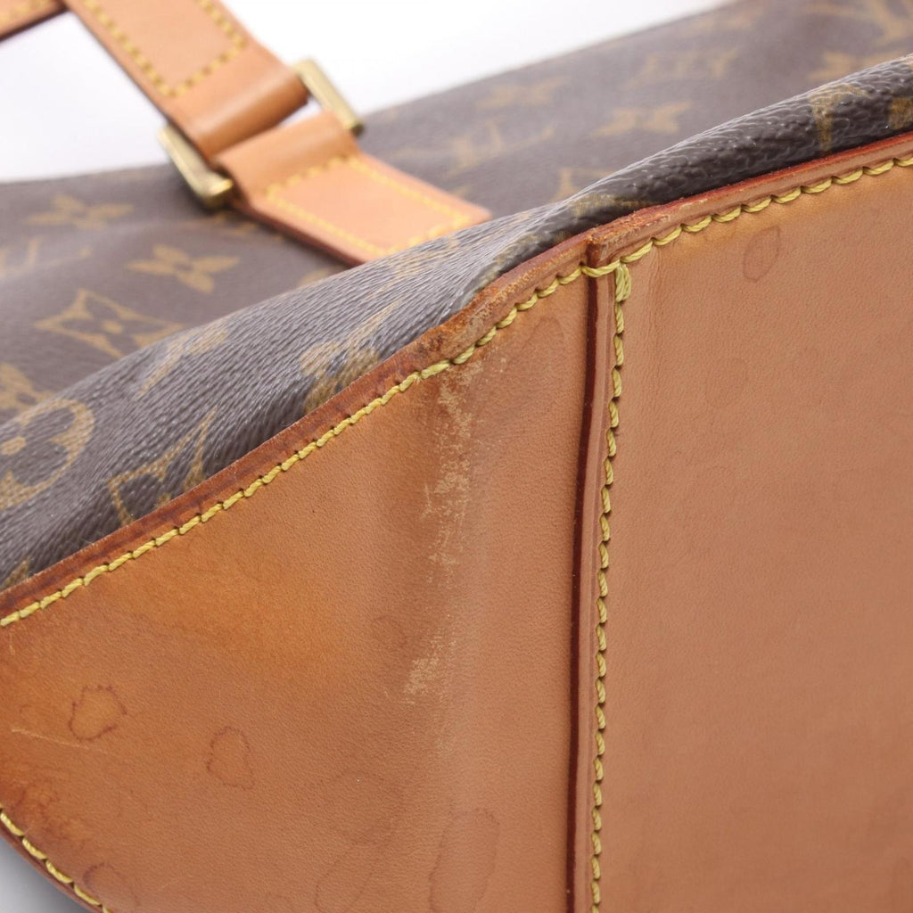 Louis Vuitton Shoulder Bag Cabas Piano Canvas Leather — view 8