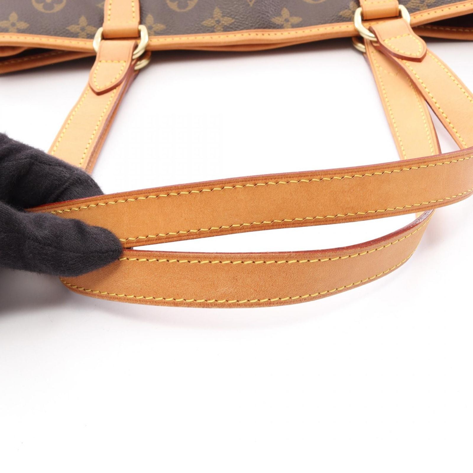 Louis Vuitton Shoulder Bag Batignolles Oriental Monogram Canvas Leather — view 8
