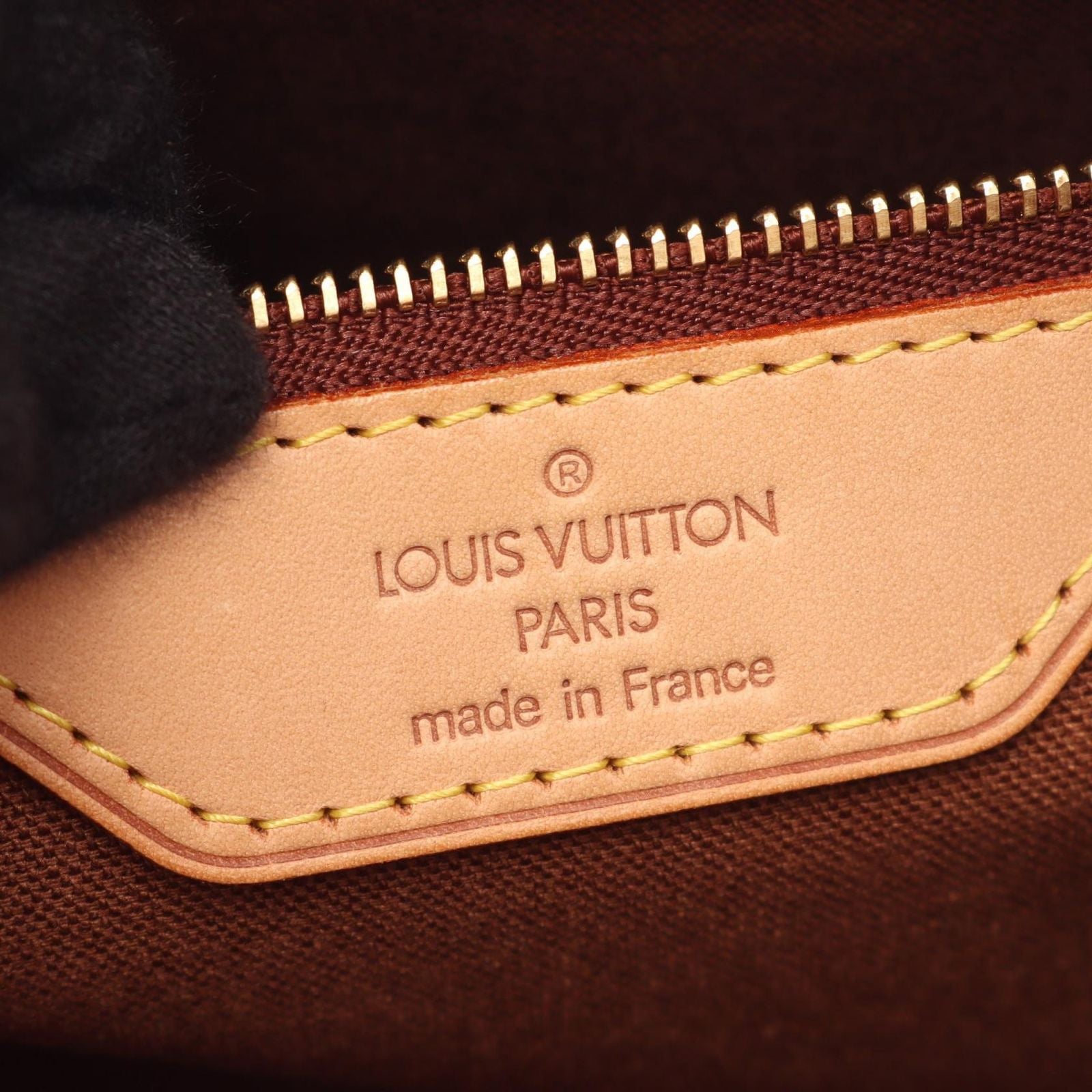 Louis Vuitton Shoulder Bag Batignolles Oriental Monogram Canvas Leather — view 4
