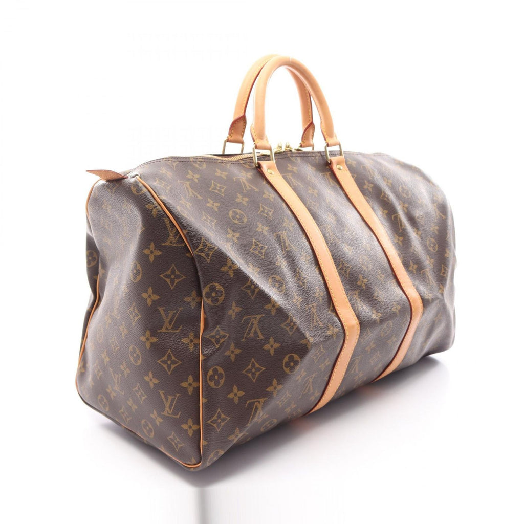 Louis Vuitton Boston Bag Keepall 50 Canvas Leather — view 2