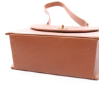 Chanel Shoulder Bag Brown Calf — view 8