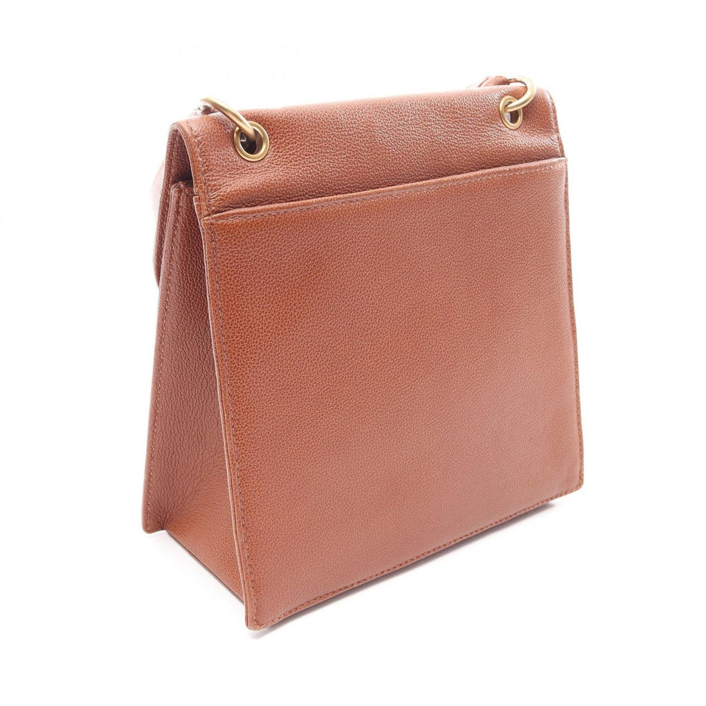 Chanel Shoulder Bag Brown Calf — view 2