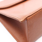 Chanel Shoulder Bag Brown Calf — view 7