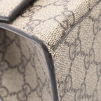 Gucci Handbag Hacker Project Flora Hourglass 2-Way Beige Canvas Small — view 5