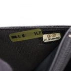 Chanel Shoulder Bag CC Logo Black Calf CC Chain Wallet — view 5