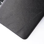 Chanel Shoulder Bag CC Logo Black Calf CC Chain Wallet — view 8