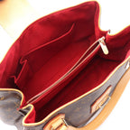 Louis Vuitton Handbag Greet Canvas Leather — view 3