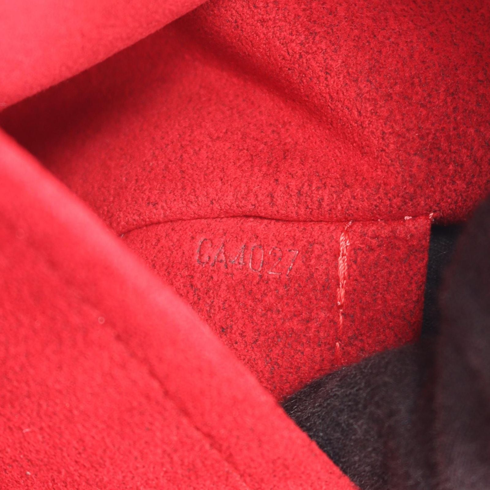 Louis Vuitton Handbag Greet Canvas Leather — view 5
