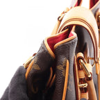 Louis Vuitton Handbag Greet Canvas Leather — view 7