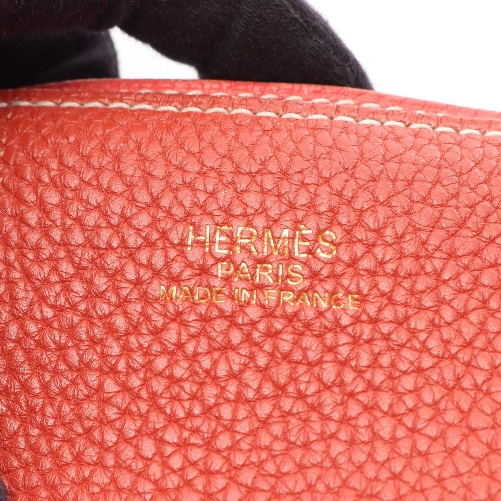 Hermes Tote Double Sens 45 Bougainvillea le Juduse Leather — view 4
