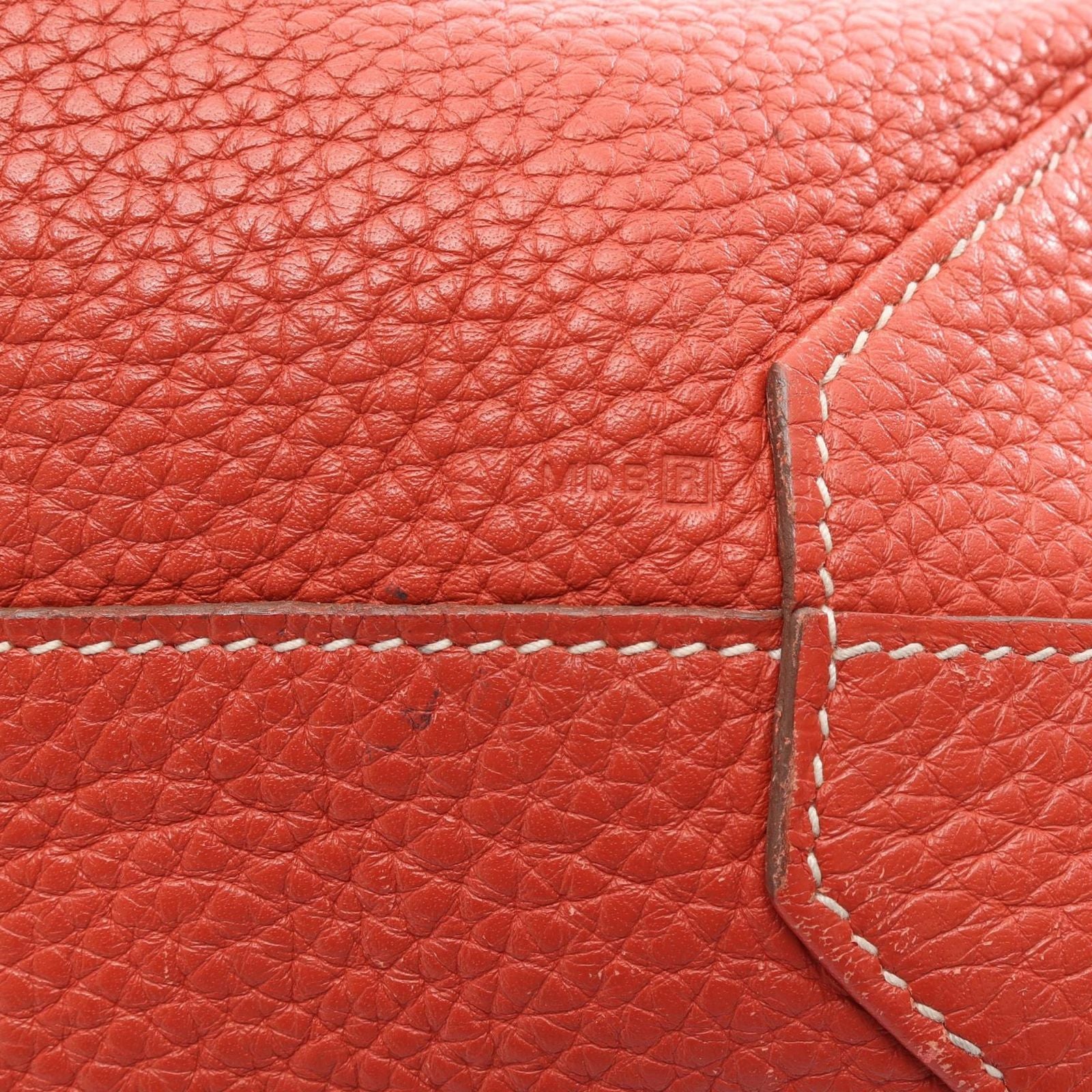 Hermes Tote Double Sens 45 Bougainvillea le Juduse Leather — view 5