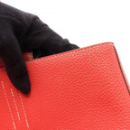 Hermes Tote Double Sens 45 Bougainvillea le Juduse Leather — view 8