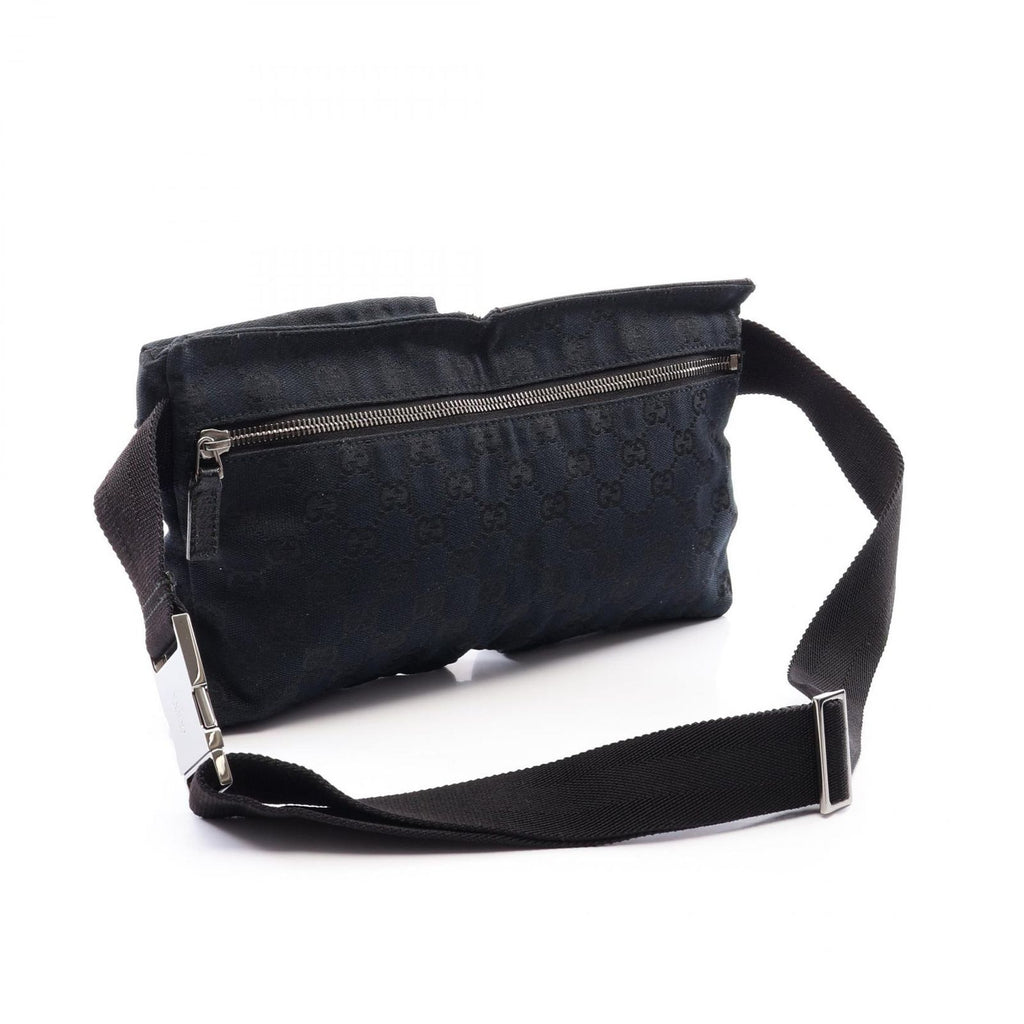 Gucci Waist Bag GG Canvas Black — view 2