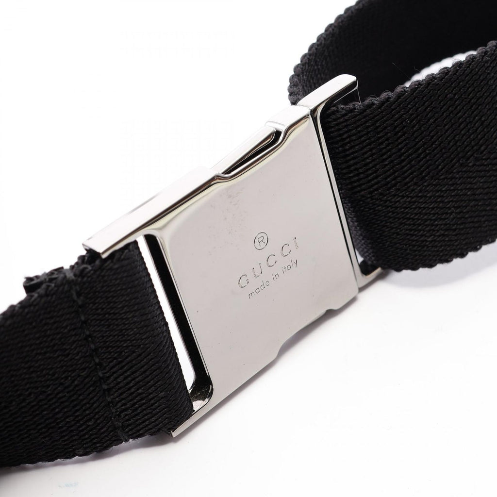 Gucci Waist Bag GG Canvas Black — view 7