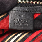 Gucci Shoulder Bag Interlocking Guccissima Black Leather Guccissima — view 5