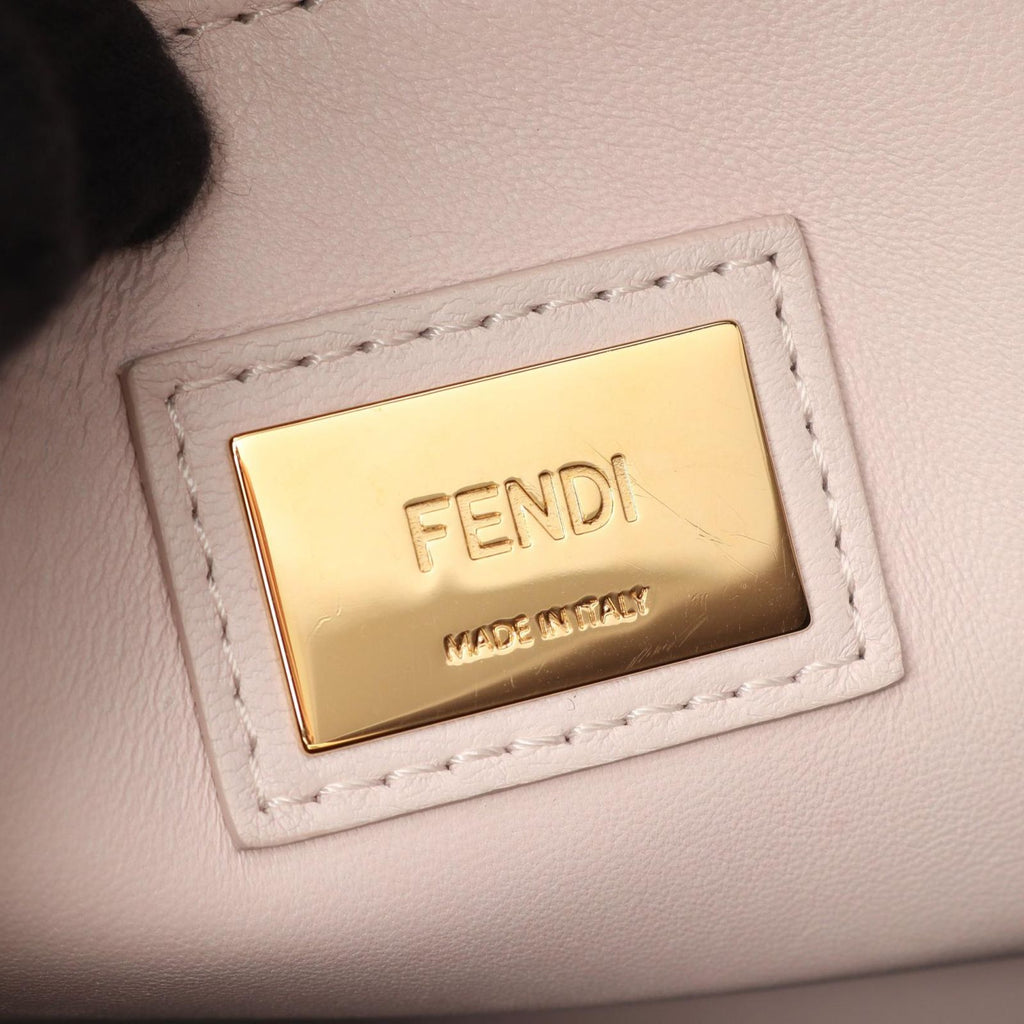 Fendi Handbag Peekaboo Regular Dark Brown Leather — view 4