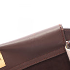 Fendi Handbag Peekaboo Regular Dark Brown Leather — view 5