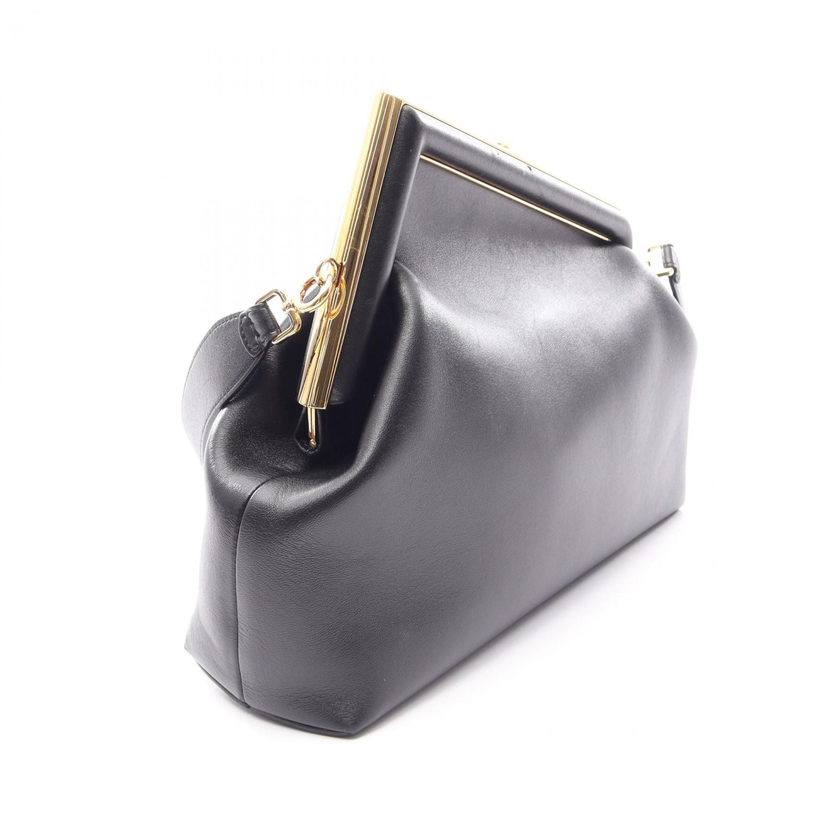 Fendi Clutch First Black Leather — view 2