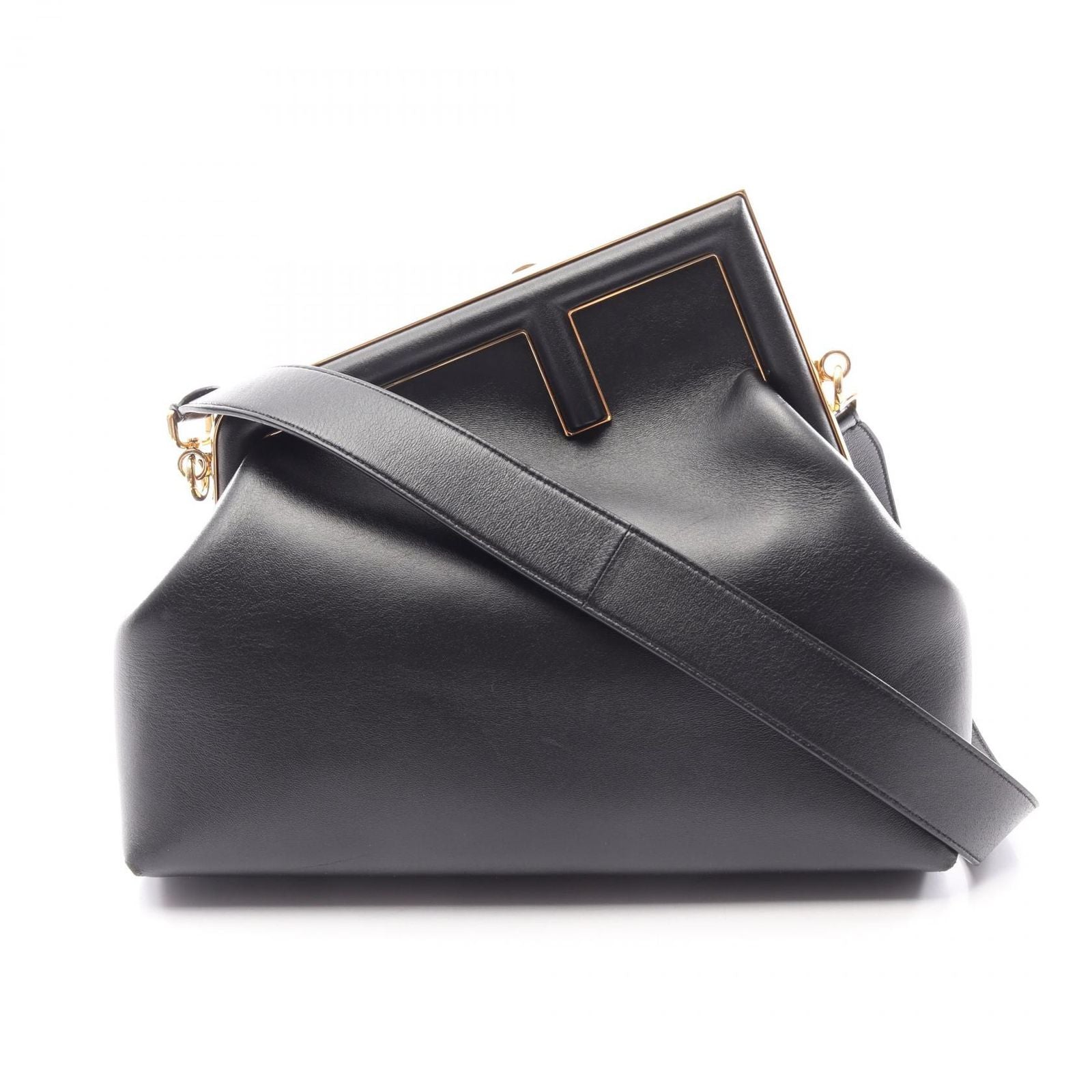Fendi Clutch First Black Leather
