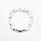 Chanel Ring Quilted White Gold