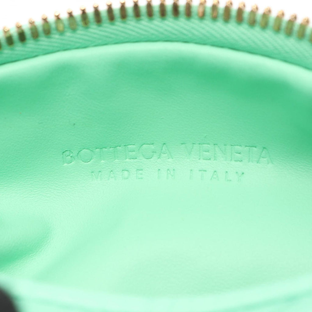 Bottega Veneta Handbag Mini Jodie Light Green Leather Intrecciato — view 4
