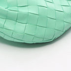 Bottega Veneta Handbag Mini Jodie Light Green Leather Intrecciato — view 5