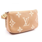 Louis Vuitton Shoulder Bag Multy Pochette Bicolor Arizona Beige Leather — view 2
